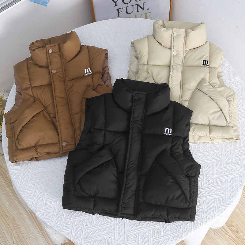 Winter Clothing Activity - Жилеты для девочек, осень-зима 2024, жилеты