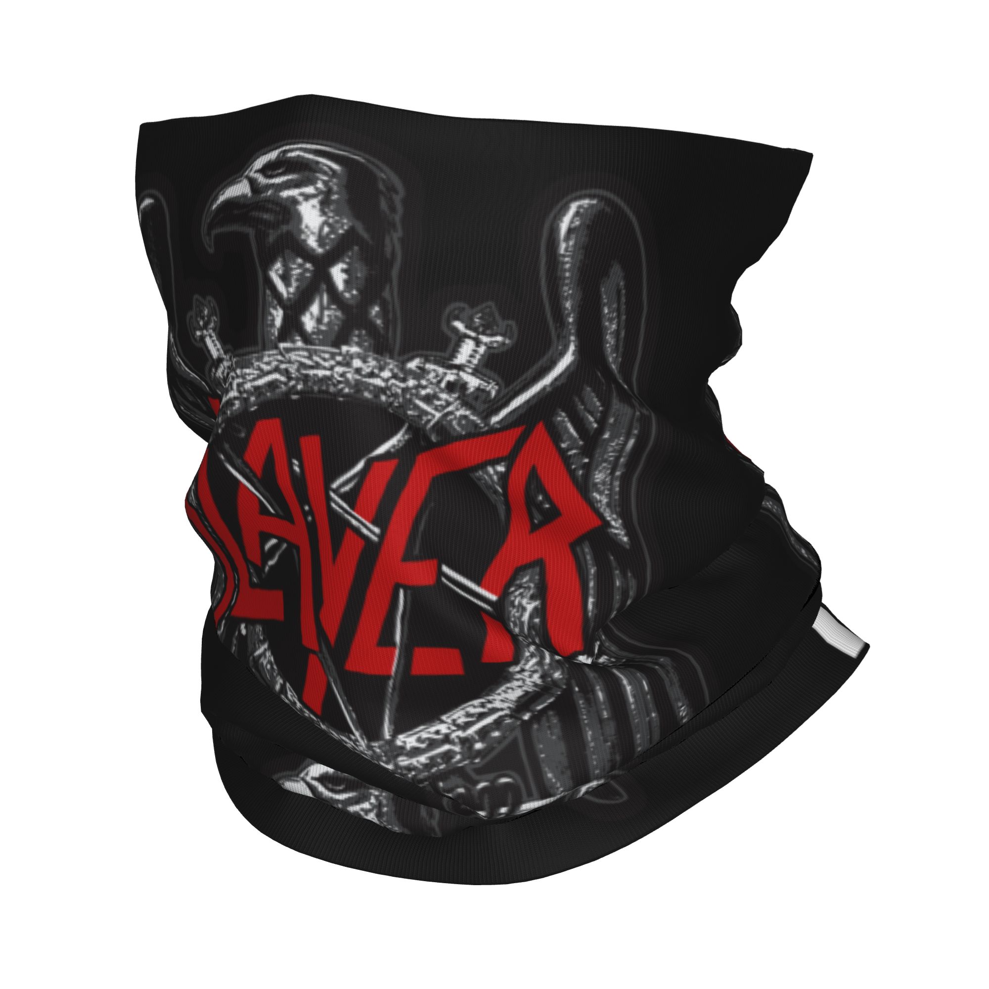 Wool Balaclava Knit - Многофункциональная бандана-бафф с логотипом Custom Slayers,