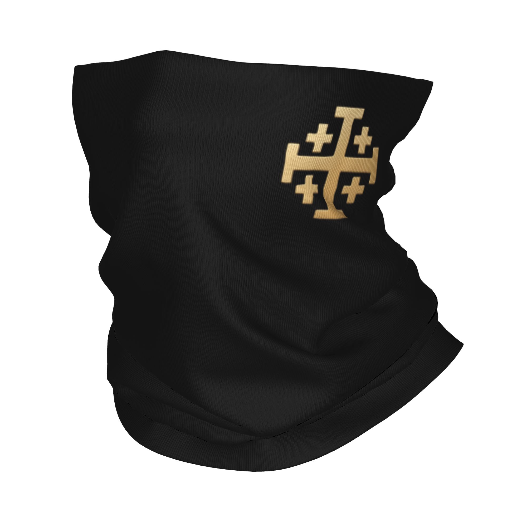Wool Balaclava Knit - Бандана-маска Knight Jerusalem Cross Christian с