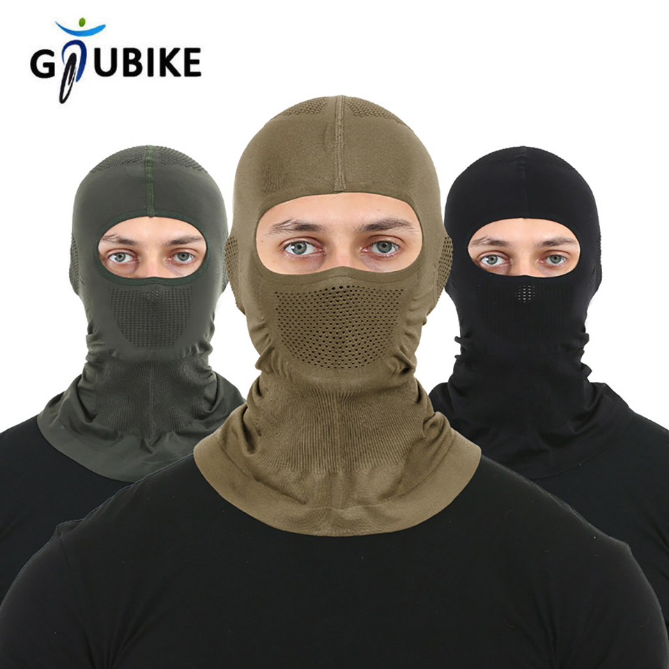 Wool Balaclava Knit - GTUBIKE дышащая Балаклава, высокоэластичная мотоциклетная полнолицевая