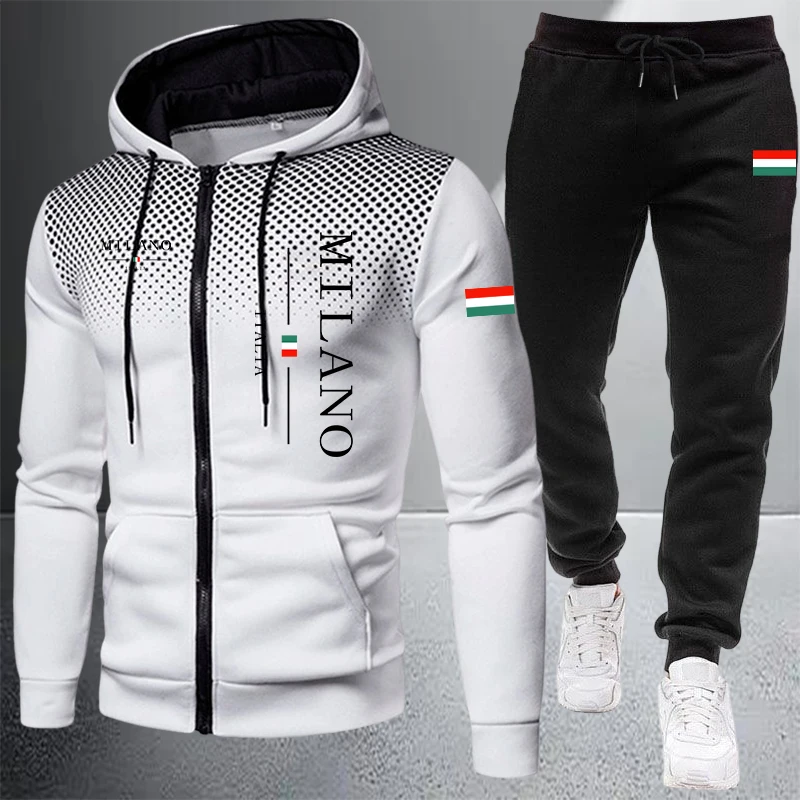 Мужской спортивный костюм-двой – обзор и цена Winter Clothing Matching