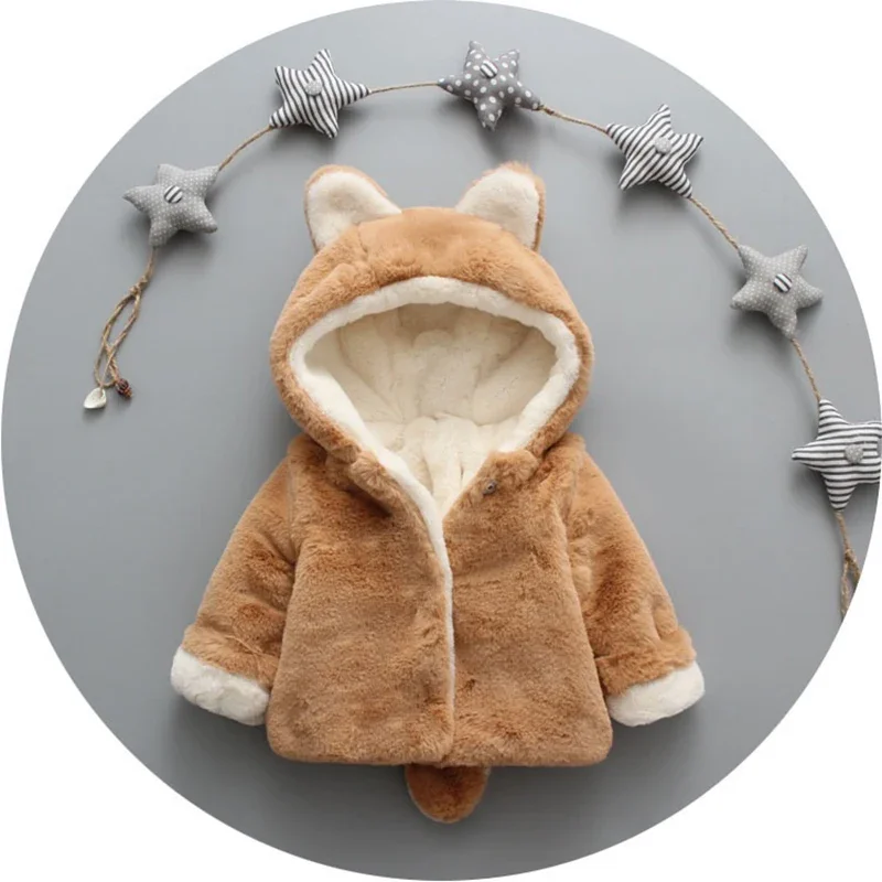 Милая плюшевая Детская куртка  – обзор и цена Winter Clothing For Toddlers